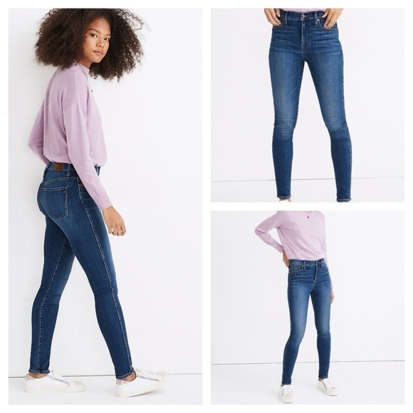 Madewell 10" High-Rise Skinny Jeans size 26 - Picture 1 of 12